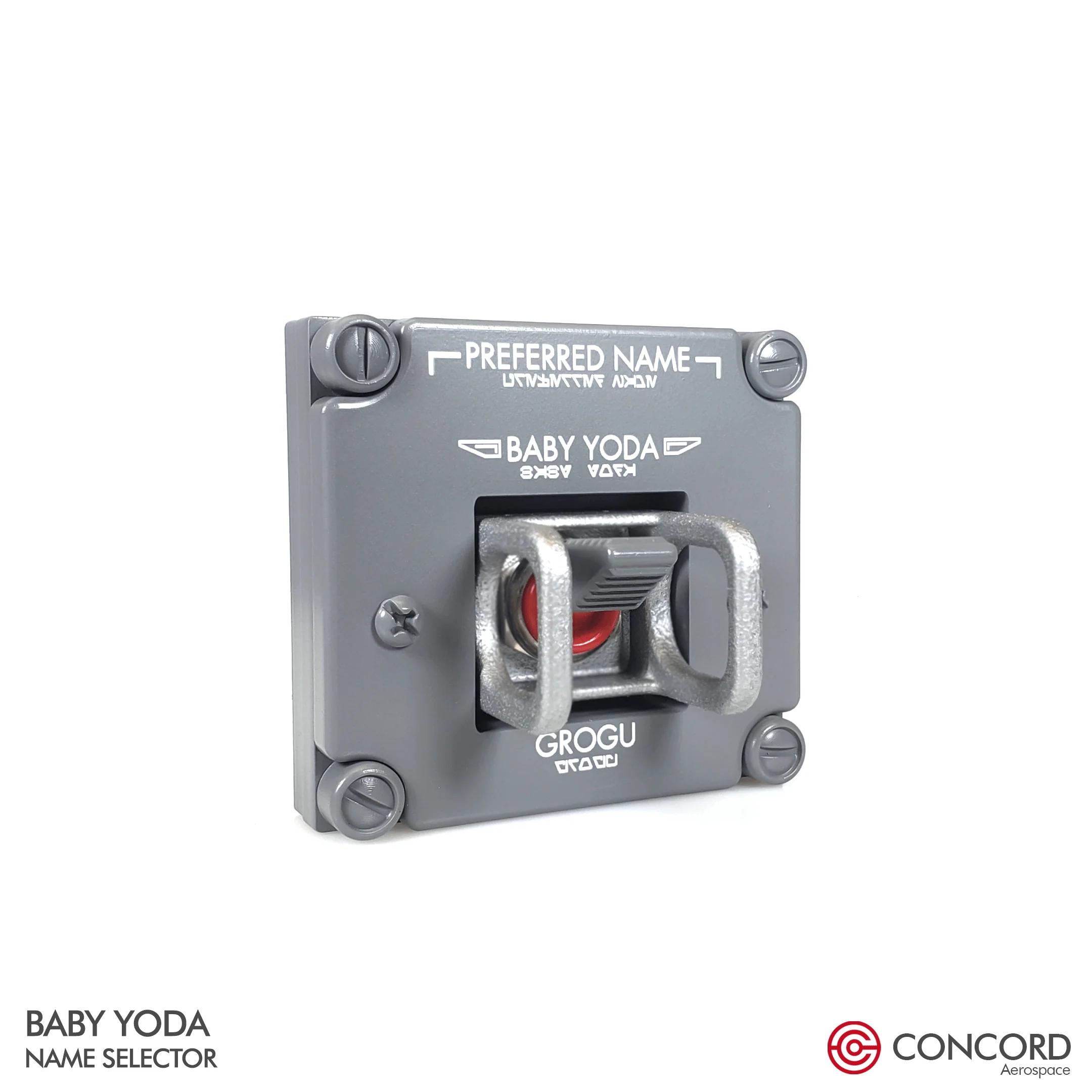 BABY YODA & MANDO NAME SELECTOR SET - Image 4