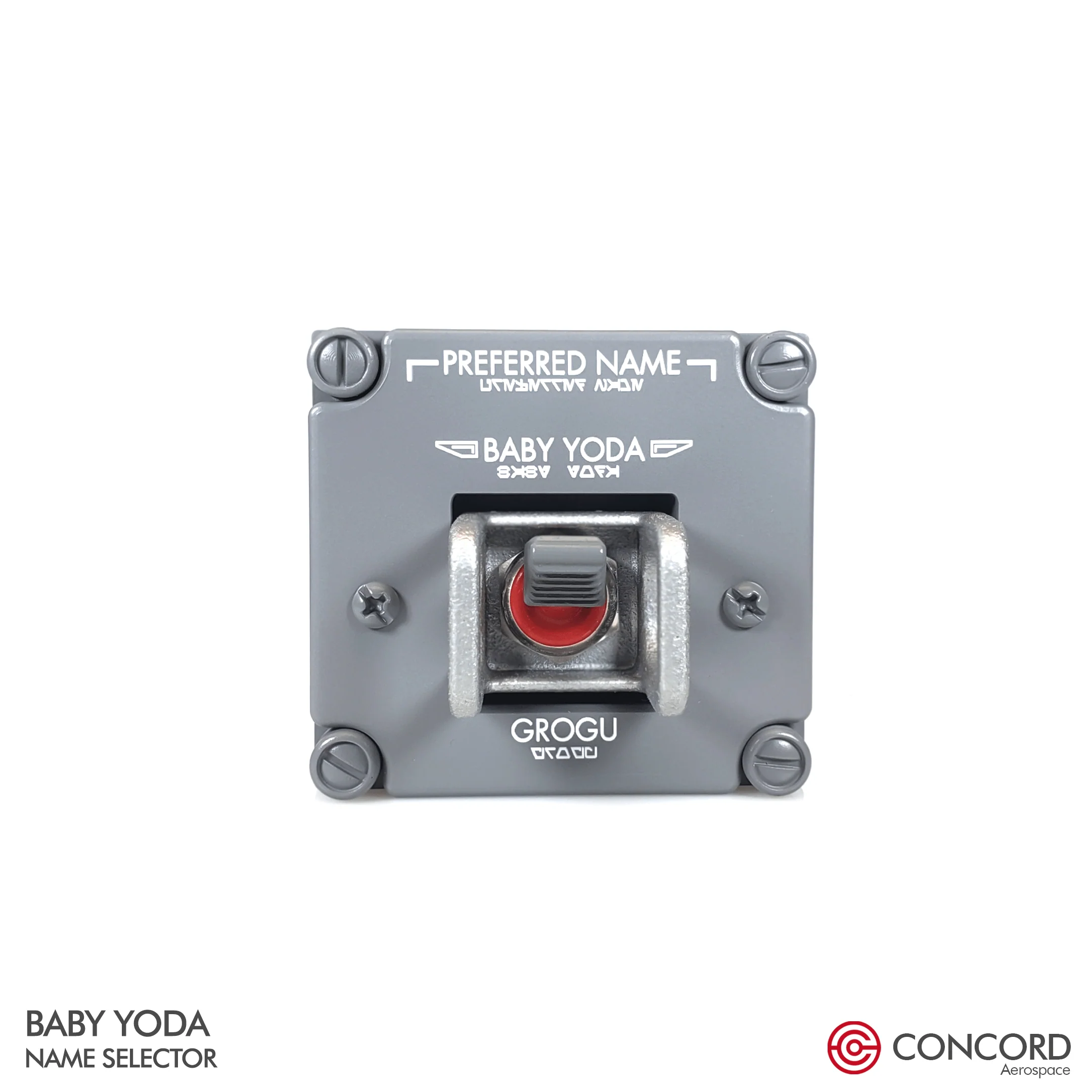 BABY YODA & MANDO NAME SELECTOR SET - Image 5