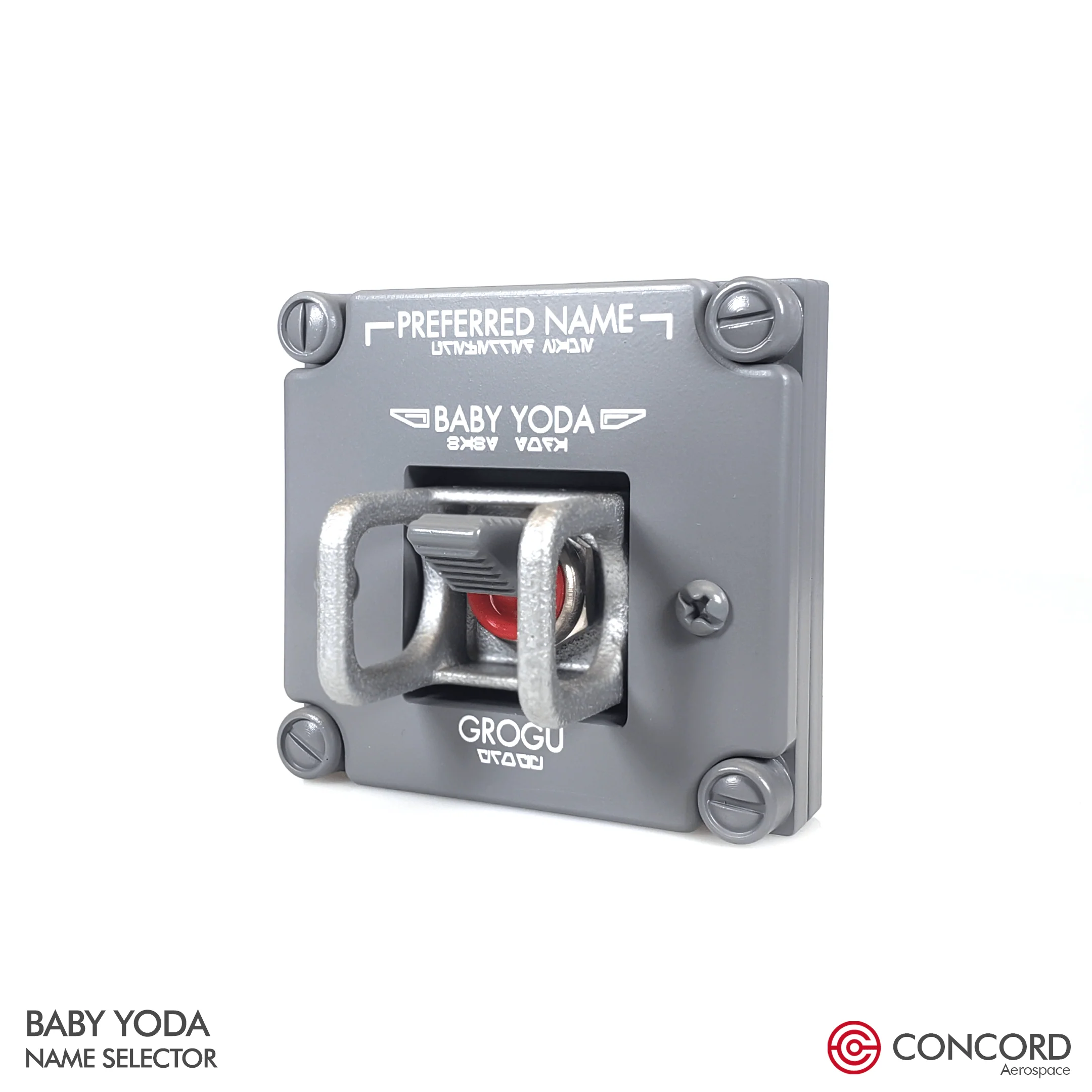 BABY YODA & MANDO NAME SELECTOR SET - Image 6