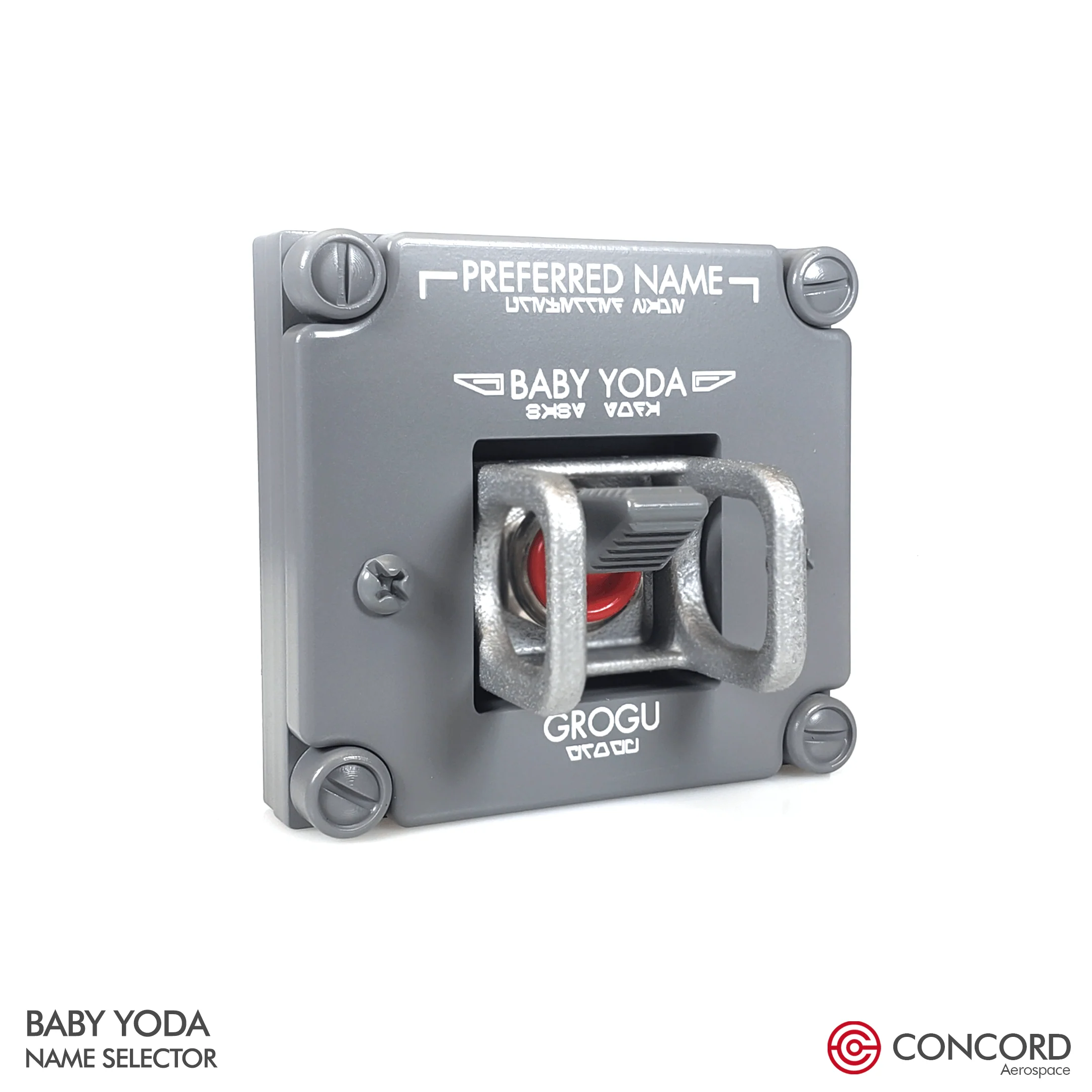 BABY YODA & MANDO NAME SELECTOR SET - Image 7