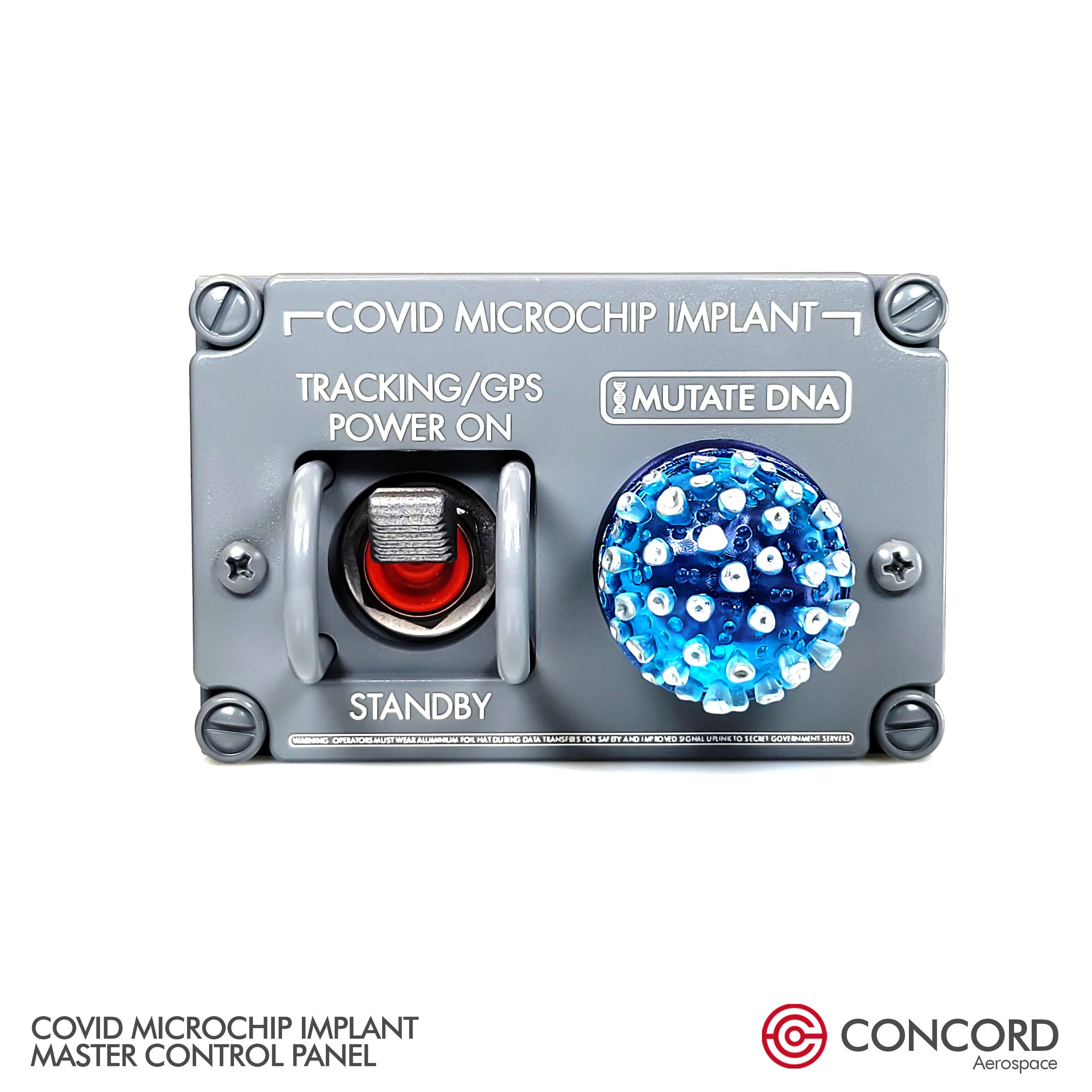 COVID MICROCHIP IMPLANT MASTER CONTROL PANEL - Image 3
