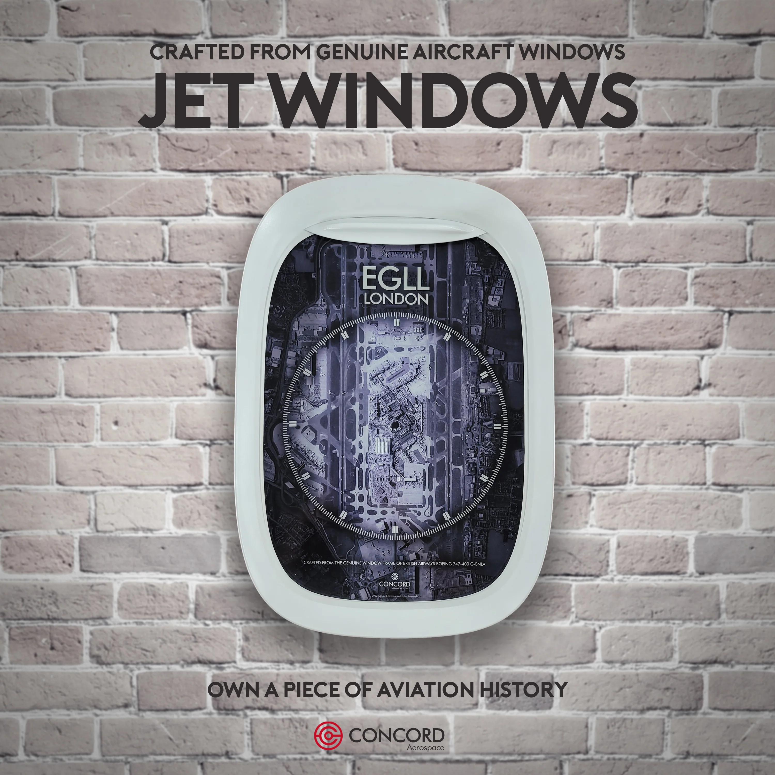 JET WINDOWS - PICTURE FRAMES CRAFTED FROM GENUINE AIRCRAFT WINDOWS - Image 5
