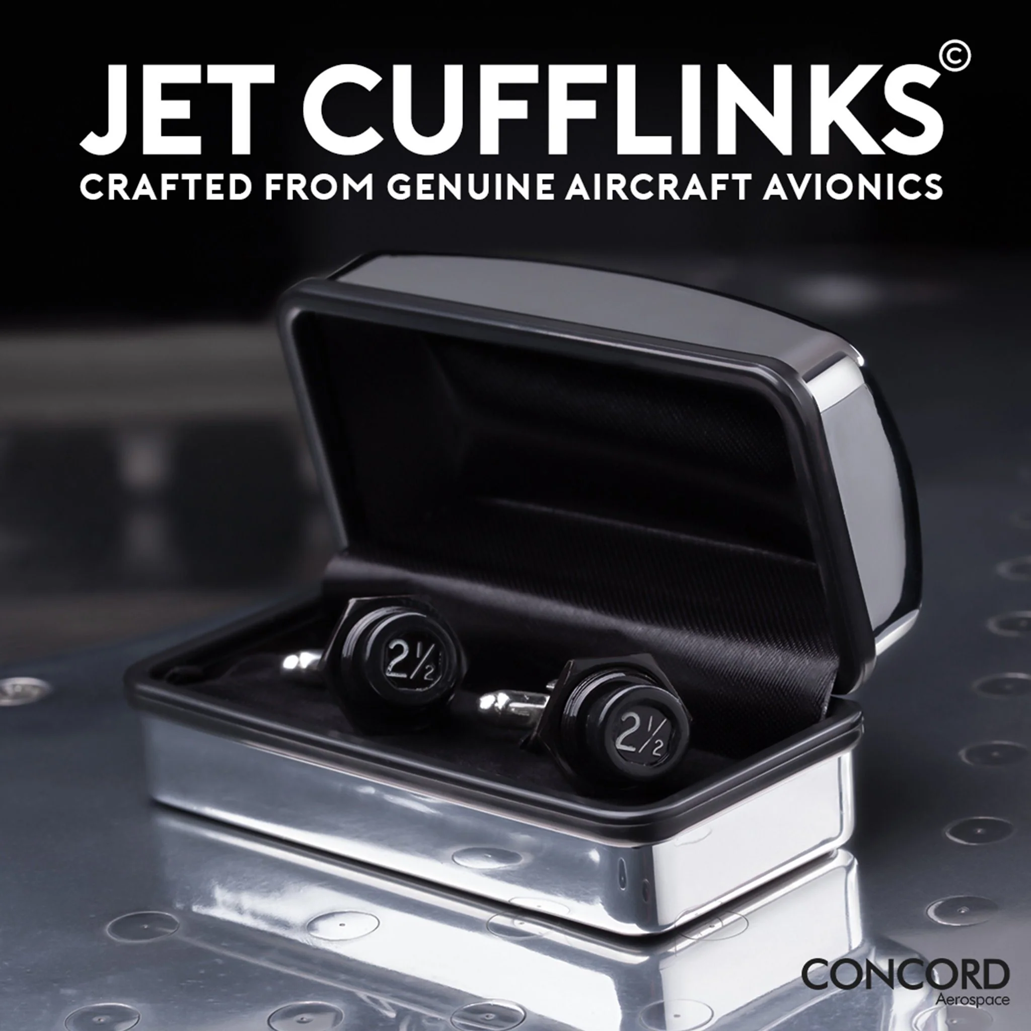 JET CUFFLINKS - CRAFTED FROM THE MIGHTY BOEING 747 - Image 10