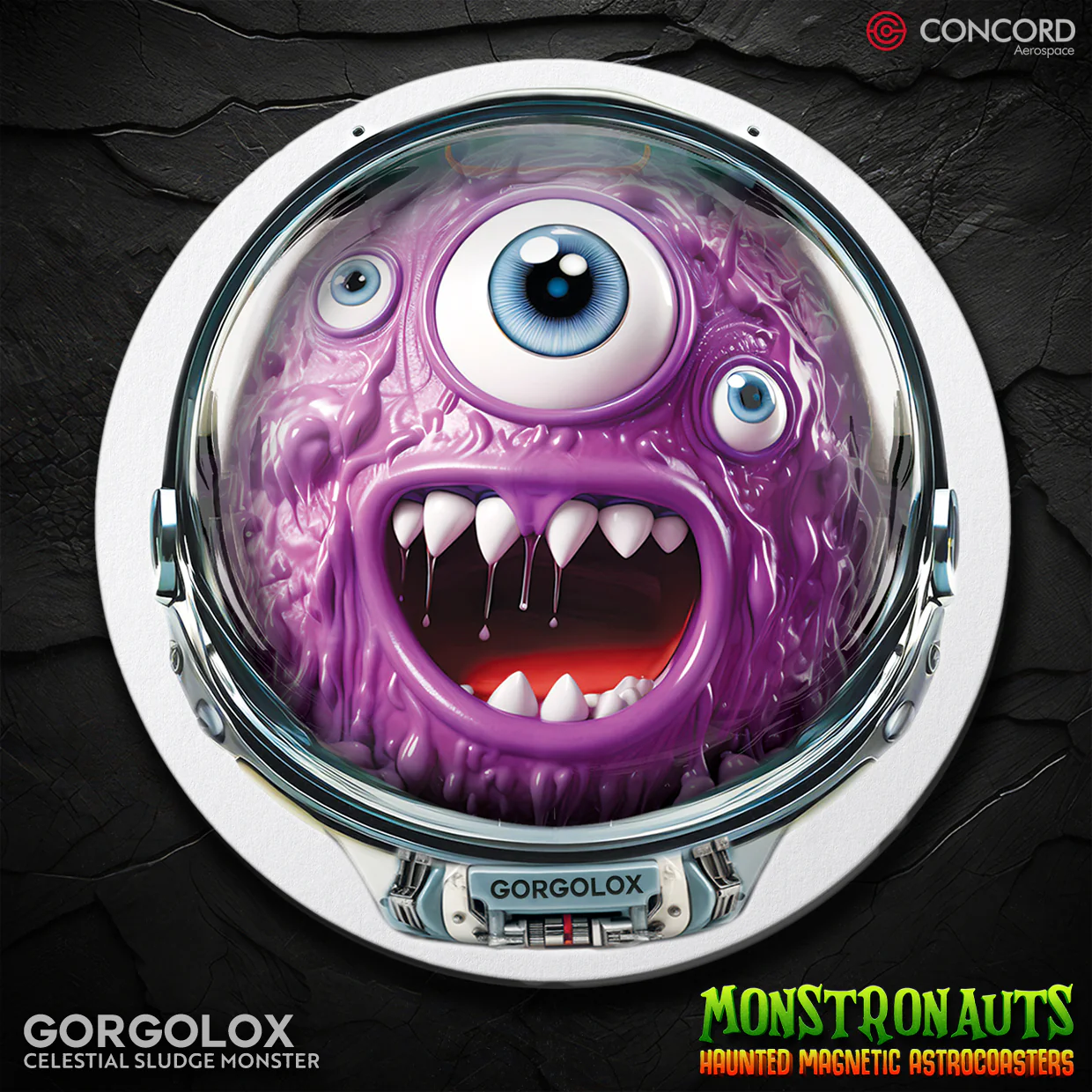 MONSTRONAUTS HAUNTED MAGNETIC ASTROCOASTERS - Image 20