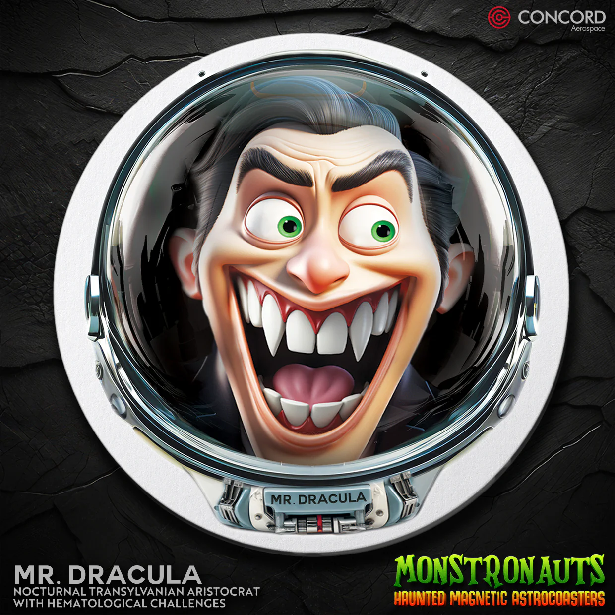 MONSTRONAUTS HAUNTED MAGNETIC ASTROCOASTERS - Image 23