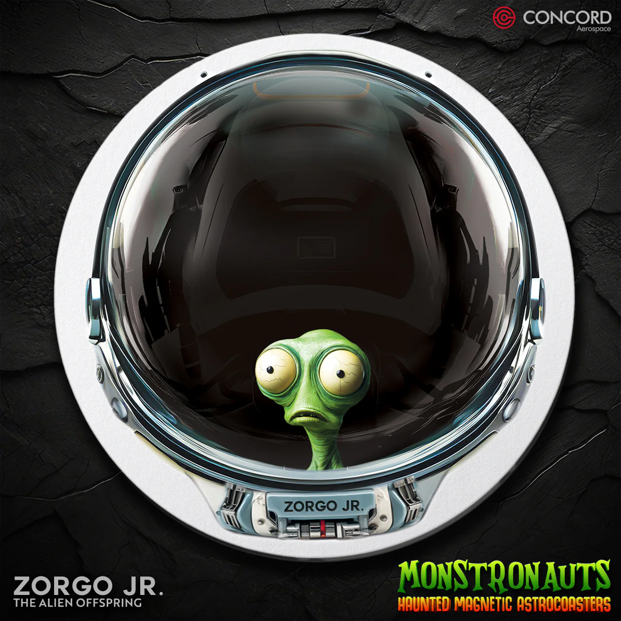 MONSTRONAUTS HAUNTED MAGNETIC ASTROCOASTERS - Image 3