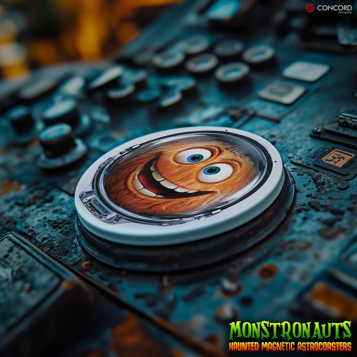 MONSTRONAUTS HAUNTED MAGNETIC ASTROCOASTERS - Image 35