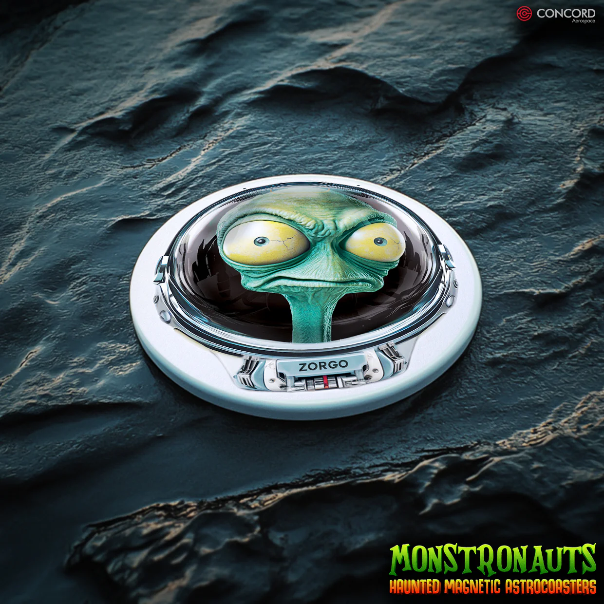 MONSTRONAUTS HAUNTED MAGNETIC ASTROCOASTERS - Image 39