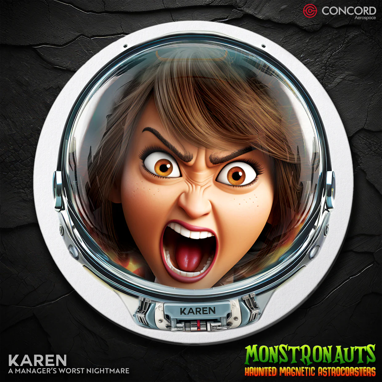 MONSTRONAUTS HAUNTED MAGNETIC ASTROCOASTERS - Image 4