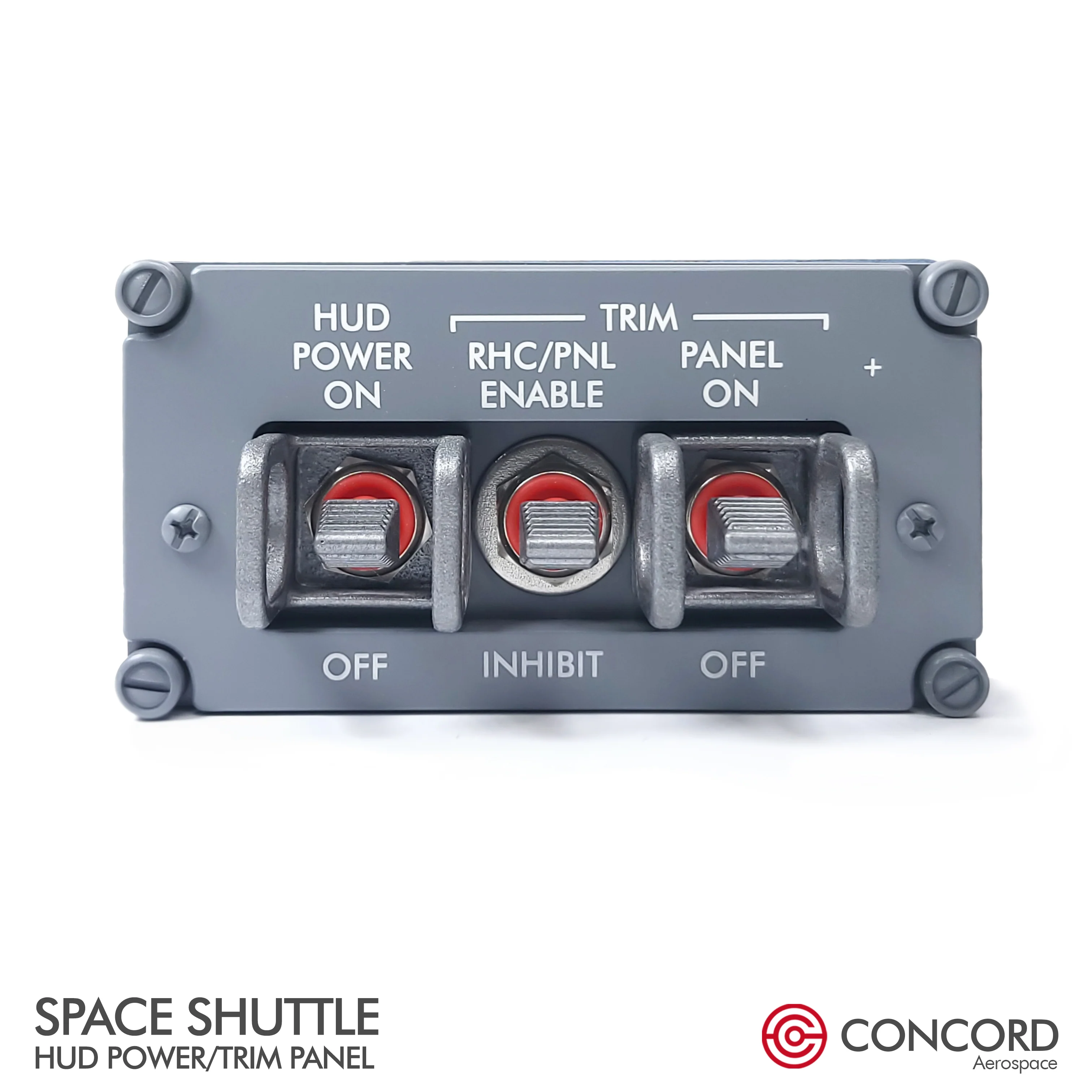 SPACE SHUTTLE FLIGHTDECK PANEL - HUD POWER / TRIM - Image 4