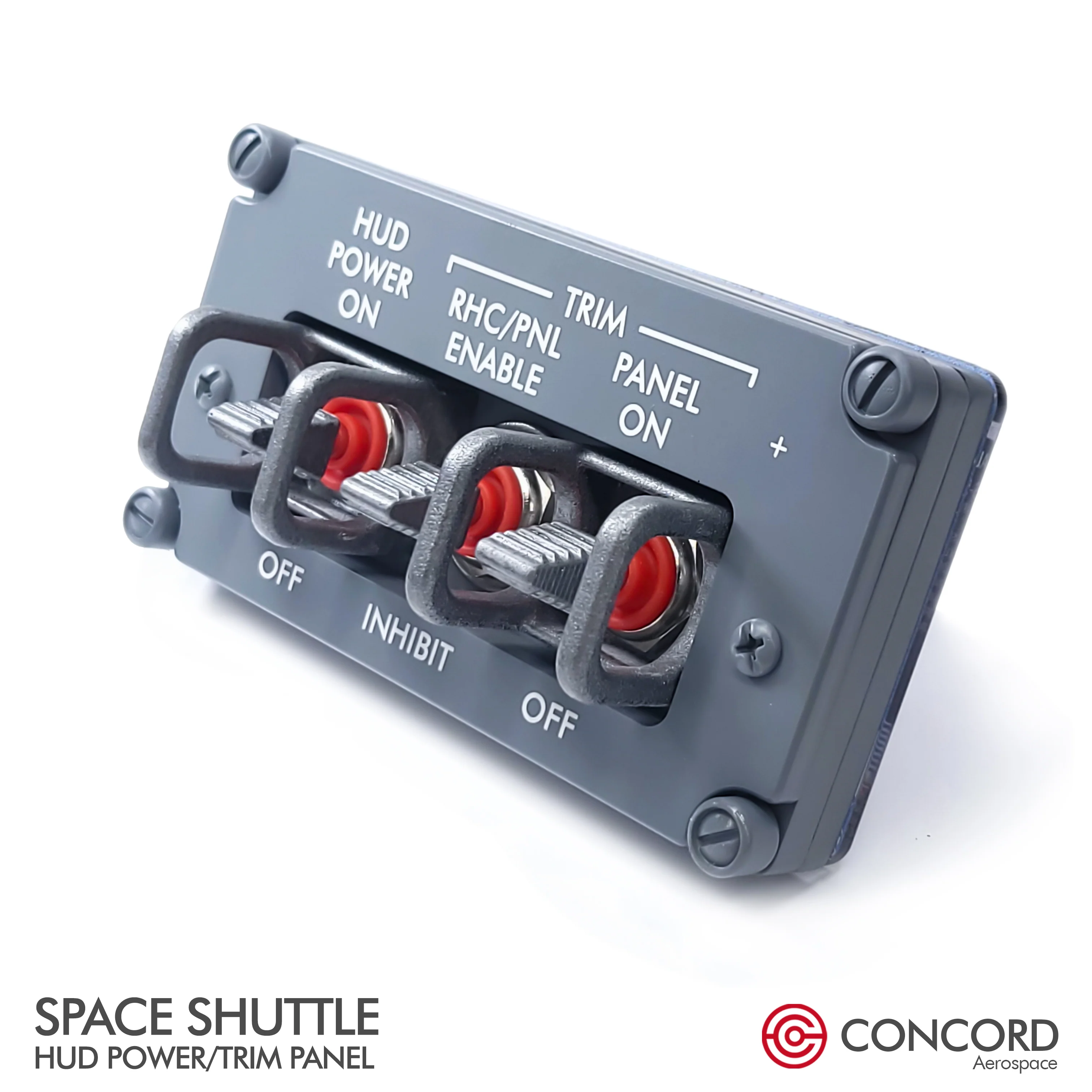 SPACE SHUTTLE FLIGHTDECK PANEL - HUD POWER / TRIM - Image 5