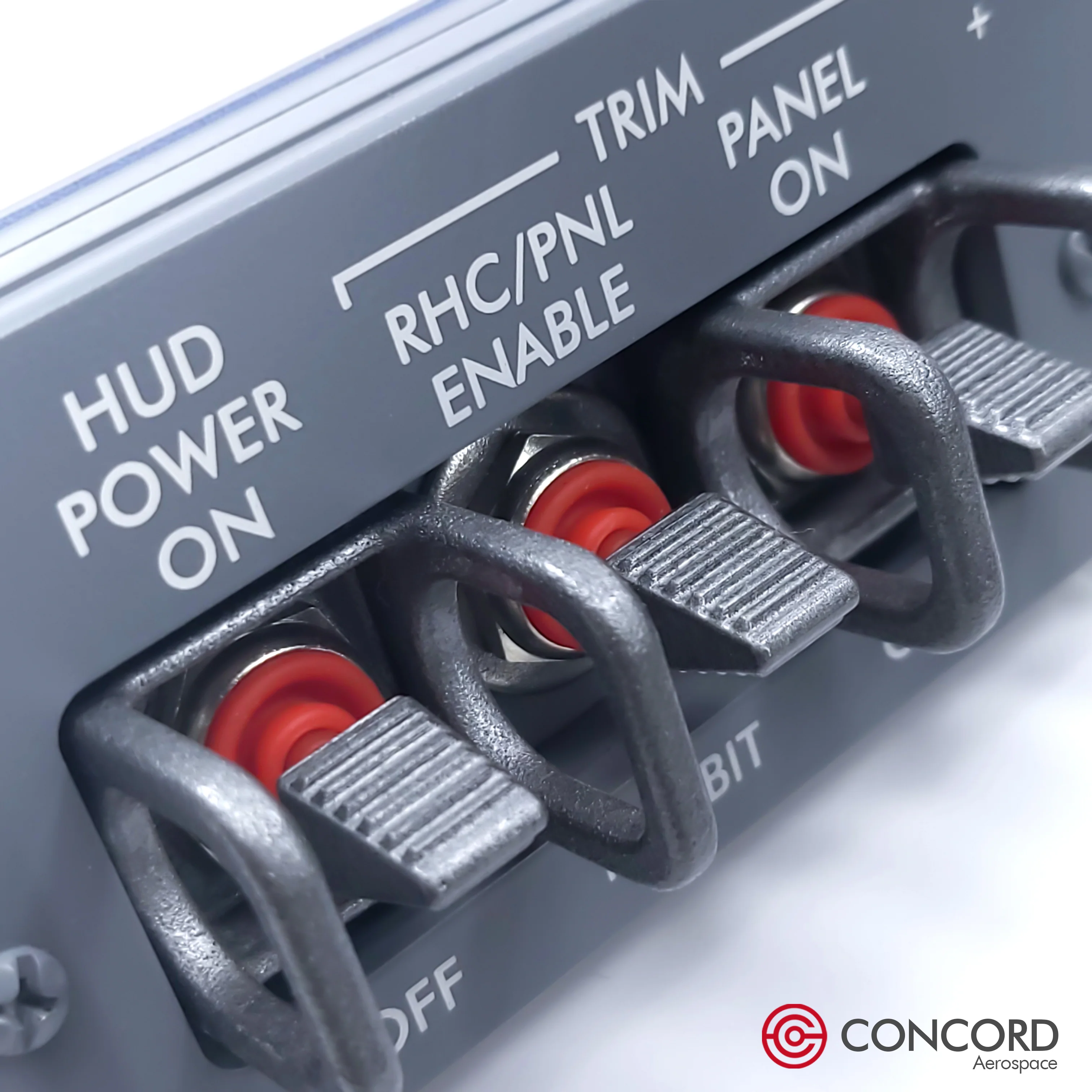 SPACE SHUTTLE FLIGHTDECK PANEL - HUD POWER / TRIM - Image 6